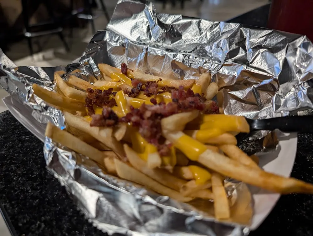 Bacon Fries with Cheese